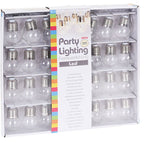 Feestverlichting - 30 Led Bolletjes - 4.50 Meter - Warm Wit - Op Batterijen