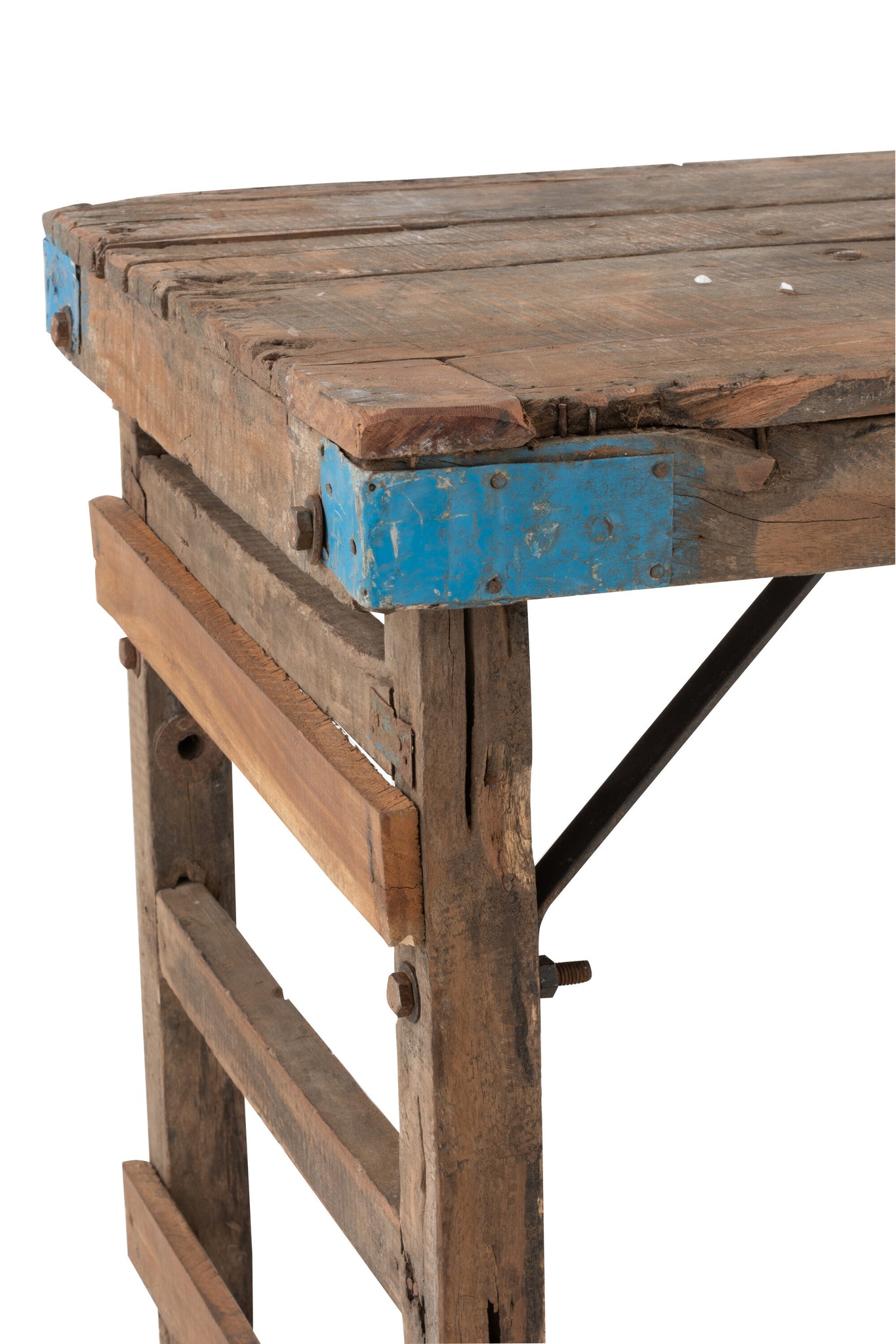 J-LINE CONSOLE OUD GERECYCLED HOUT BRUIN - Tuincentrum Lopik