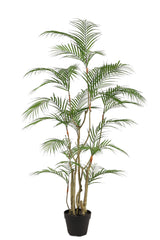 NEVERLEAFS TROPISCHE ARECA PALM KUNSTPLANT 140 CM