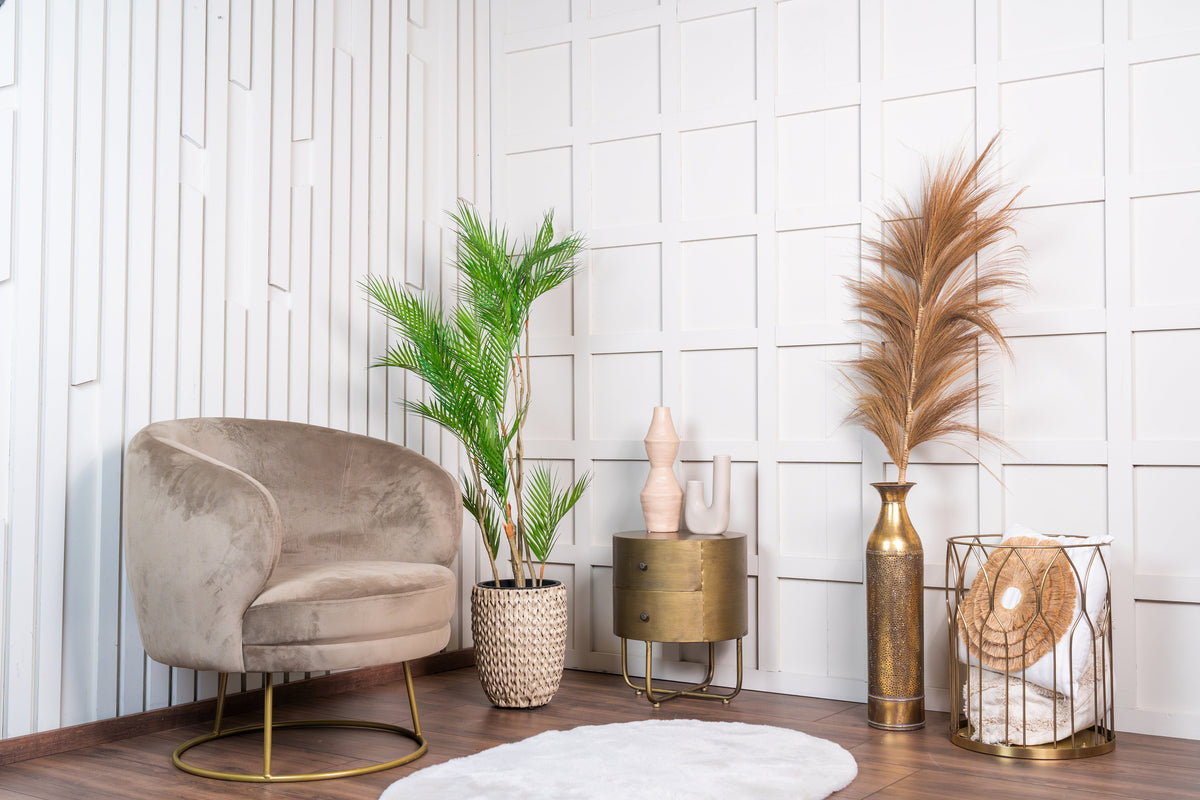 NEVERLEAFS TROPISCHE ARECA PALME KUNSTPFLANZE 140 CM