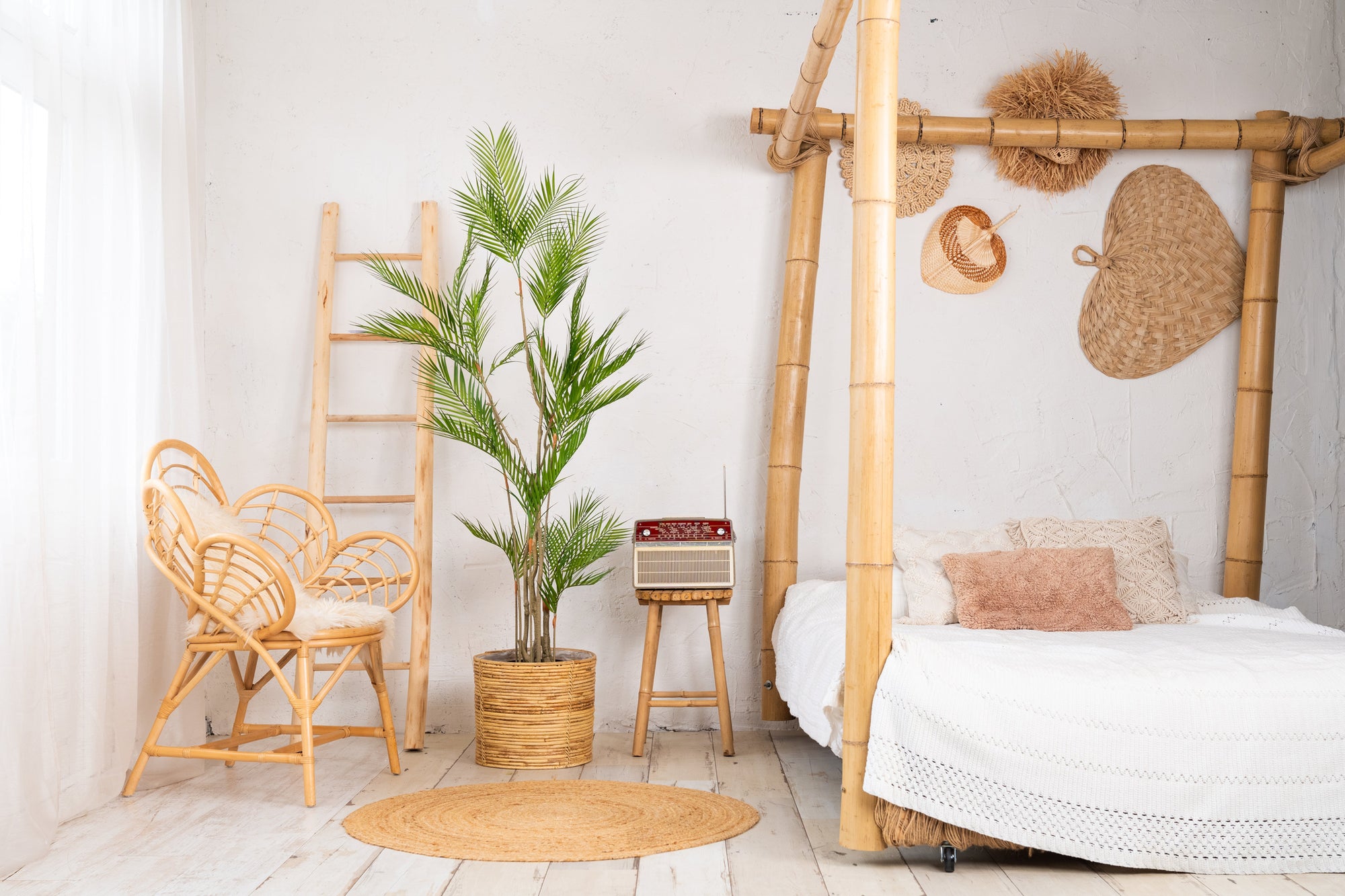 NEVERLEAFS KUNSTPLANT ARECA PALM TROPISCH 160 CM
