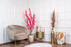 NEVERLEAF KUNSTBLÜTE ROSA 150 CM