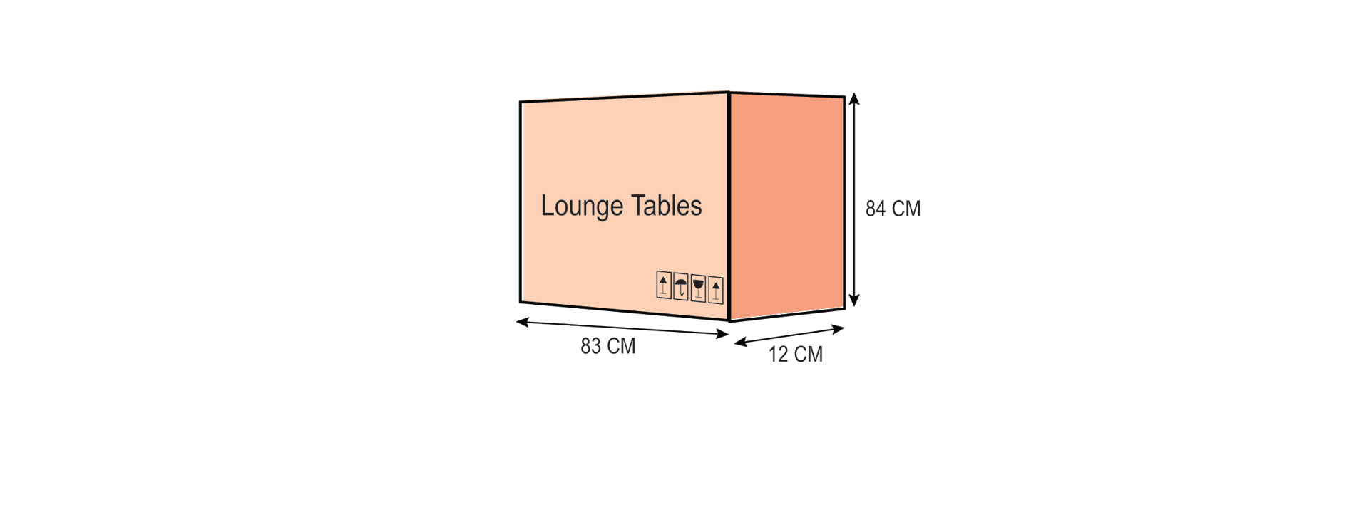 MIRA LOUNGE CORNER TABLE 80X80X40CM ALU LICHTGEEL WICKER WIT NATUREL ACACIA TEAK LOOK GLASPLAAT