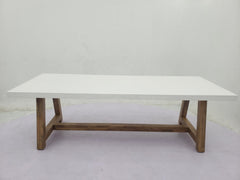 VELTIS EETTAFEL 250X100X77CM MARMER LOOK