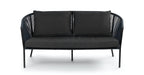 REIMS LOUNGEBANK 2-SITZER SCHWARZ