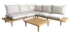 PHOENIX LOUNGE ECKGARNITUR 4-TEILIG