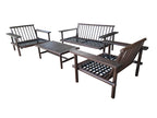 LARUNA LOUNGESET ACACIA VINTAGE DARK TEAK LOOK