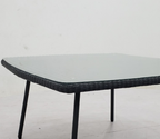JONAH HOEK DINING SET 5-DELIG DARK GREY
