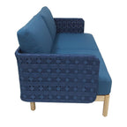 KOLBE LOUNGE SET 3-DELIG NAVY BLUE