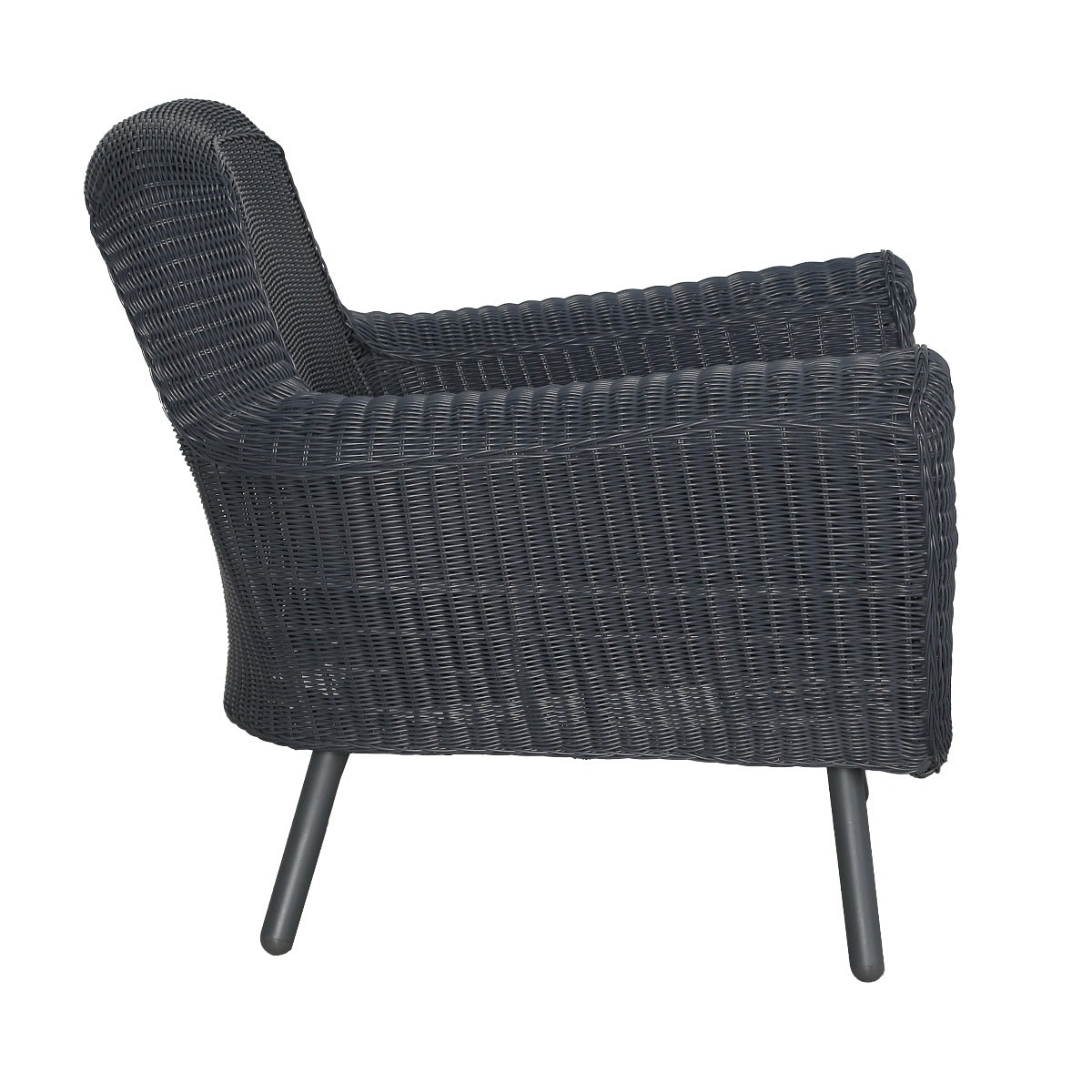 JONAH LOUNGE SET 4-DELIG DARK GREY
