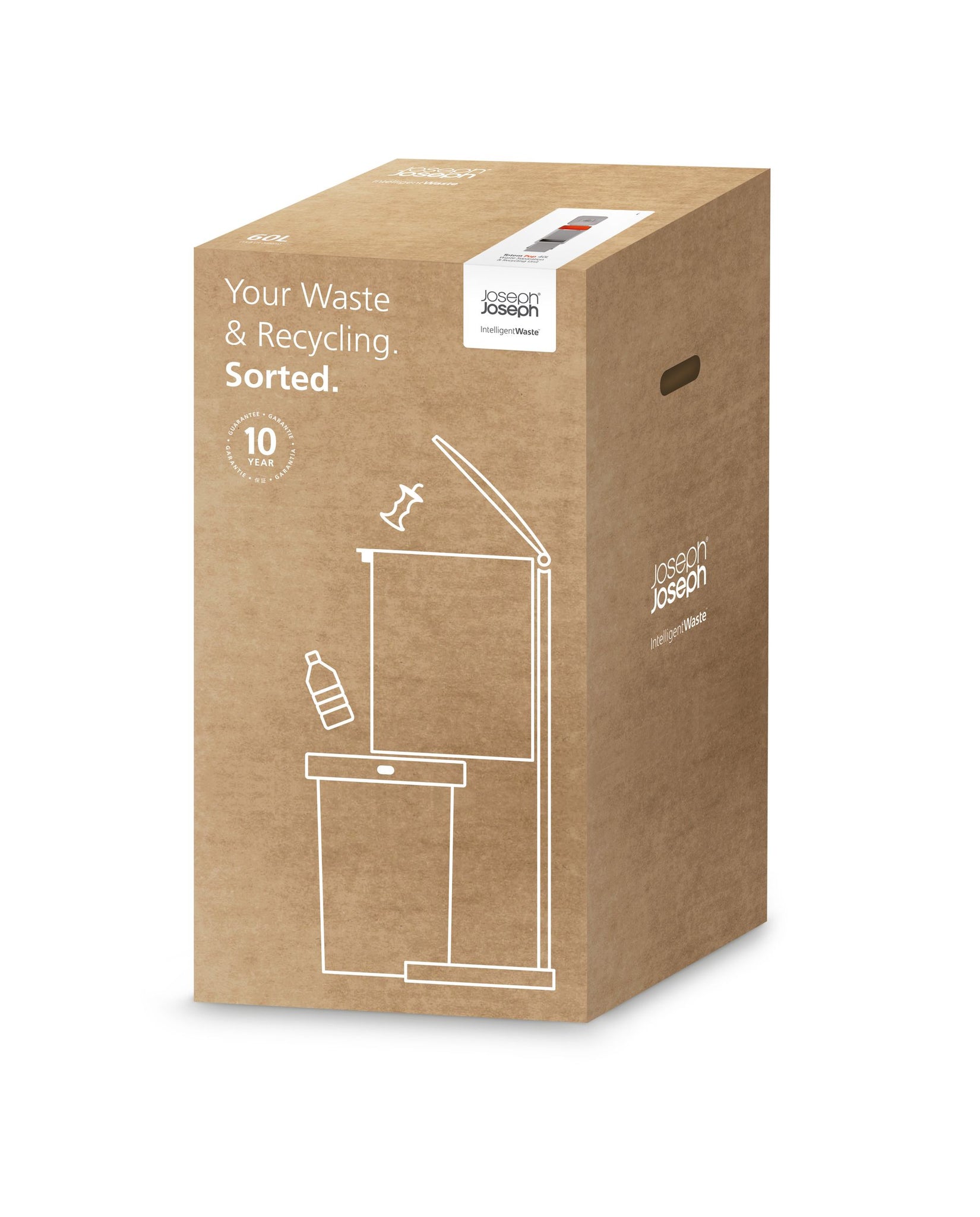 JOSEPH JOSEPH TOTEM POP PRULLENBAK 2X30 LITER - Tuincentrum Lopik