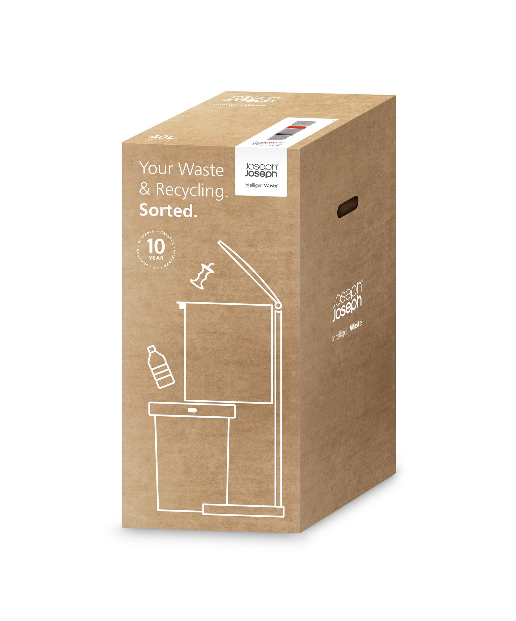 JOSEPH JOSEPH TOTEM POP PRULLENBAK 2X20 LITER - Tuincentrum Lopik