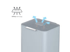 JOSEPH JOSEPH TOTEM MAX PRULLENBAK 60 LITER EDITIONS SKY - Tuincentrum Lopik