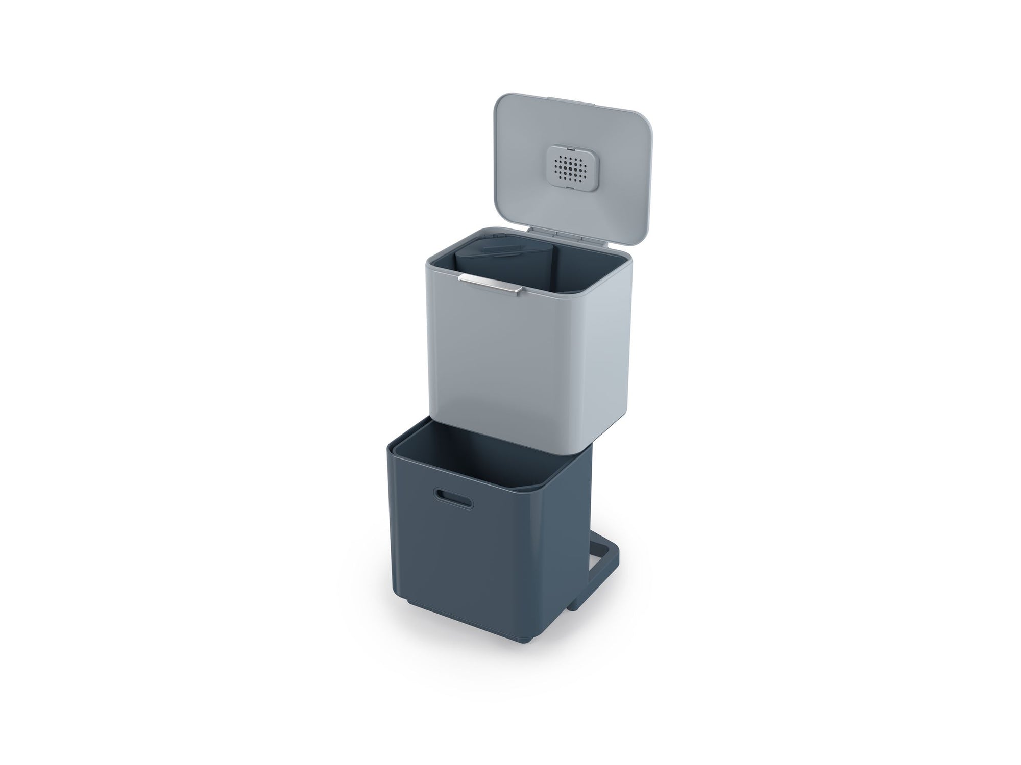JOSEPH JOSEPH TOTEM MAX PRULLENBAK 60 LITER EDITIONS SKY - Tuincentrum Lopik