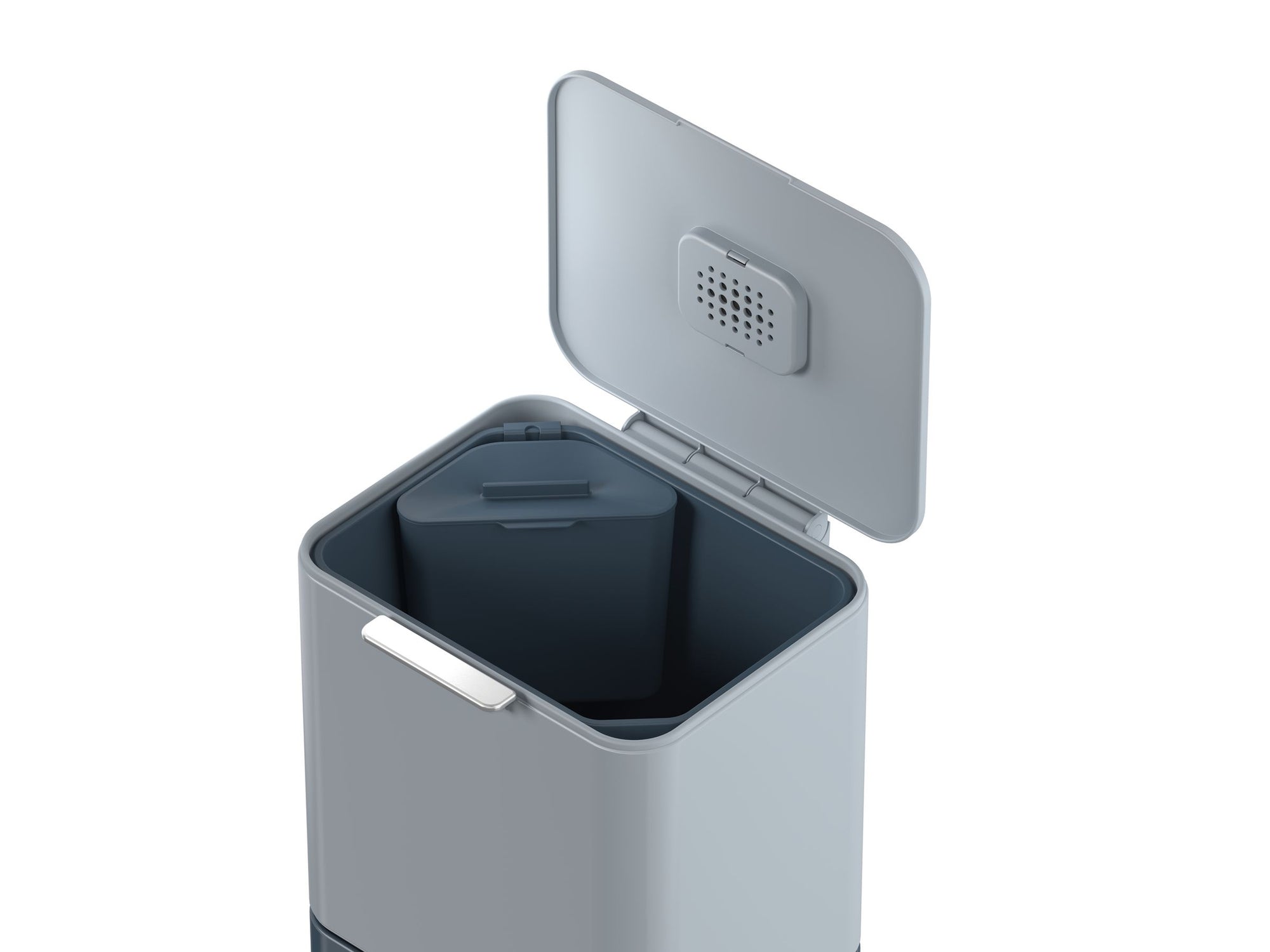 JOSEPH JOSEPH TOTEM MAX PRULLENBAK 60 LITER EDITIONS SKY - Tuincentrum Lopik