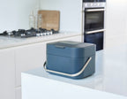 JOSEPH JOSEPH STACK COMPOSTEMMER 4 LITER SKY - Tuincentrum Lopik