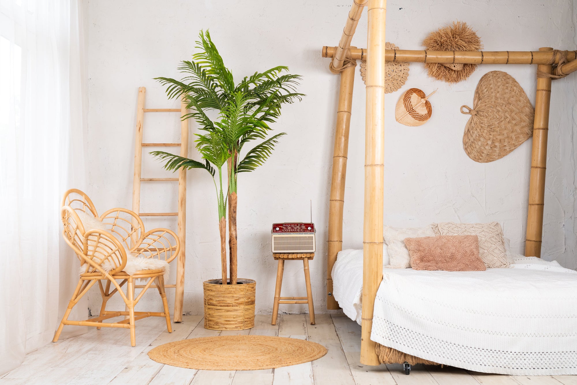 NEVERLEAFS KUNSTPLANT KENTIA PALM 190 CM TROPISCH