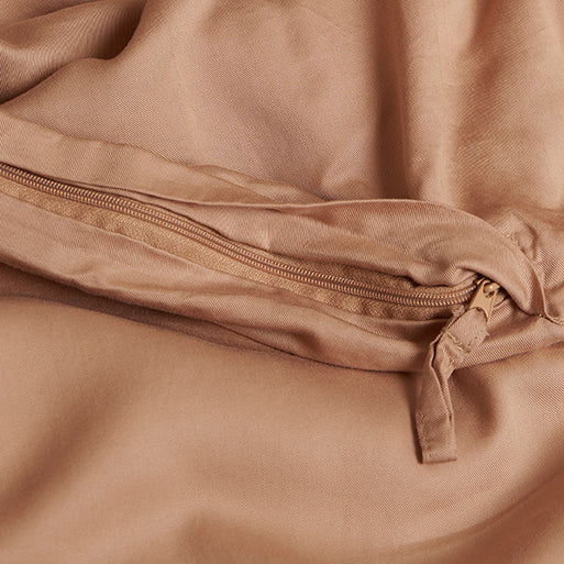 COCO & CICI TENCEL TWILL DEKBEDOVERTREK PEACH 260 X 220 CM