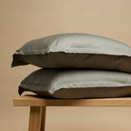 COCO & CICI TENCEL TWILL KUSSENSLOOP OLIJFGROEN 60 X 70 CM ZONDER VOLANT