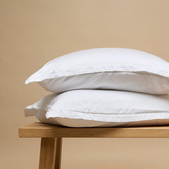 COCO & CICI TENCEL TWILL KUSSENSLOOP WIT 60X70 CM