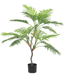 NEVERLEAFS TROPISCHE MINI PALME KUNSTPFLANZE 120 CM