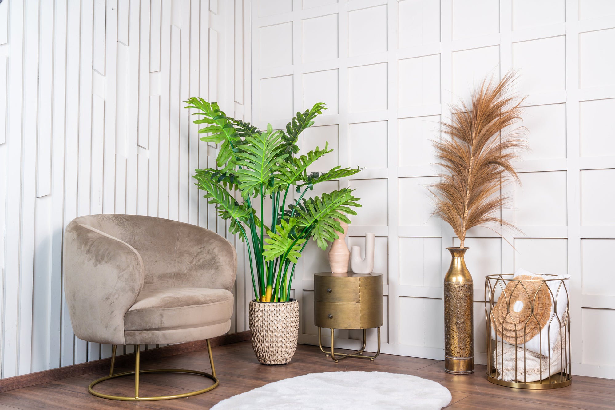 NEVERLEAFS KUNSTPLANT PHILODENDRON 140 CM TROPISCH
