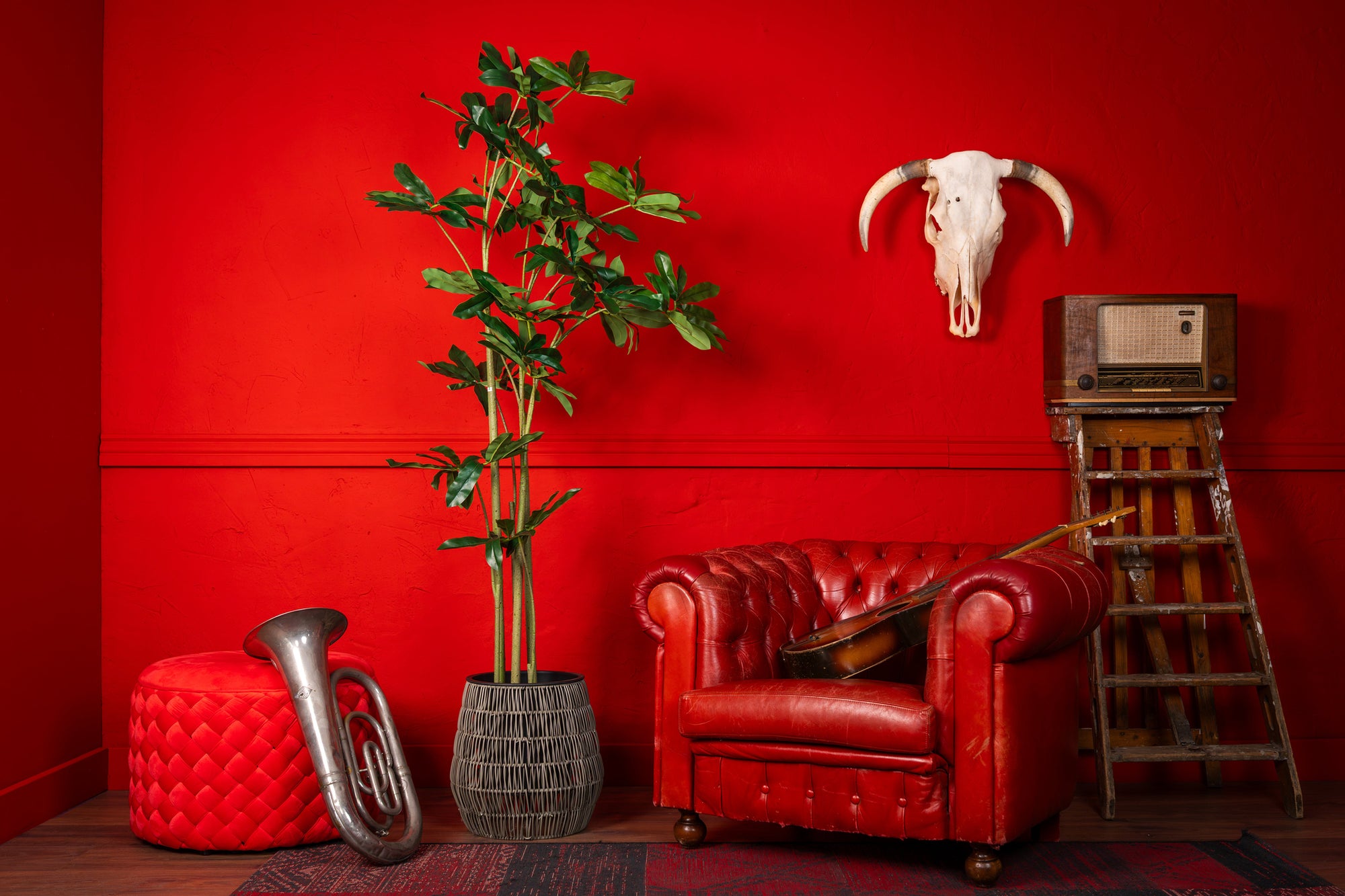 NEVERLEAFS PHILODENDRON KUNSTPFLANZE 180 CM
