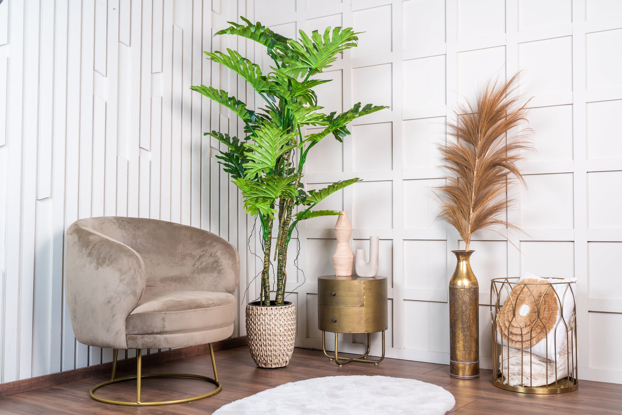 NEVERLEAFS PHILODENDRON KUNSTPLANT DELUXE 180 CM
