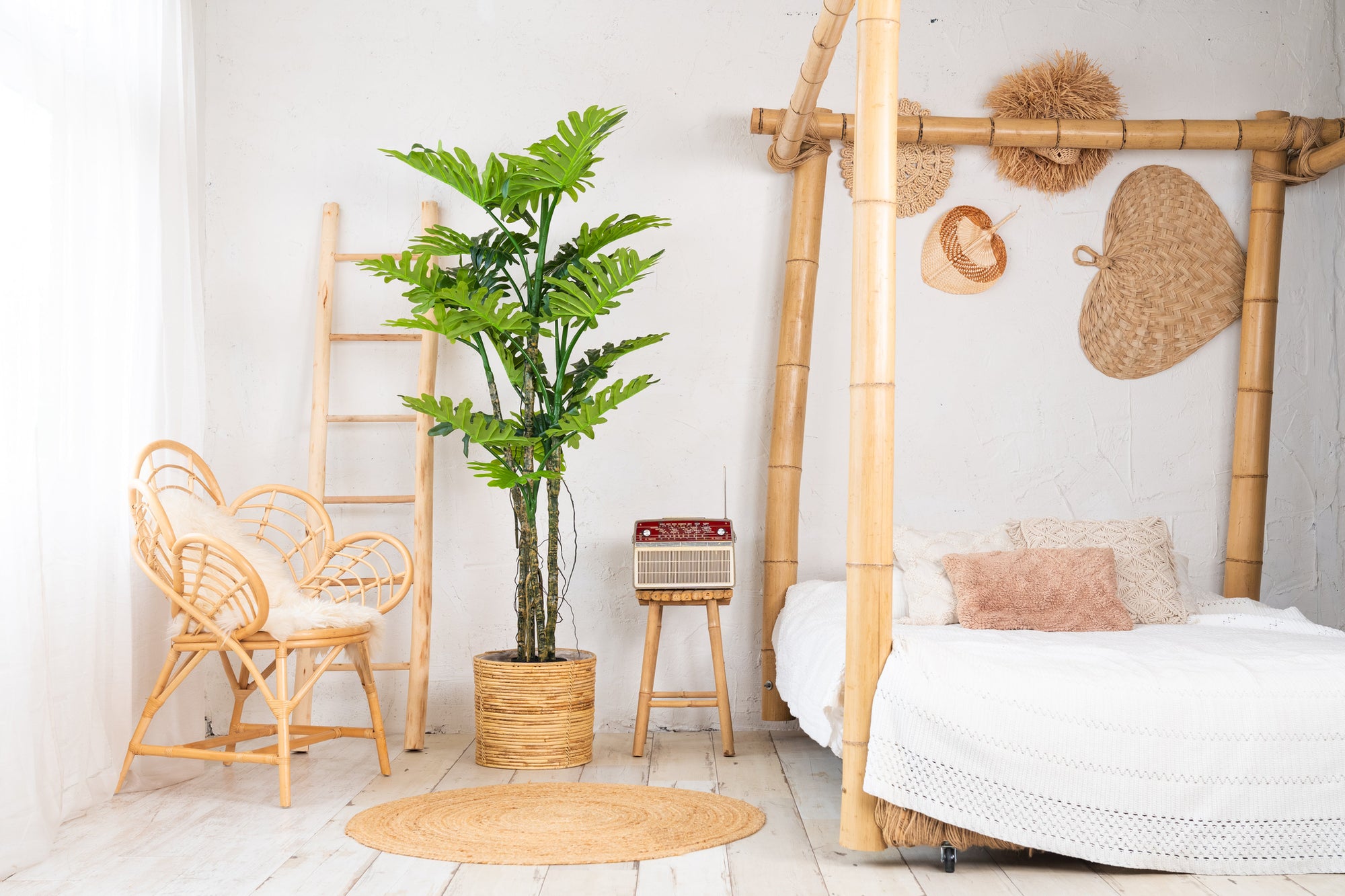 NEVERLEAFS PHILODENDRON KUNSTPLANT DELUXE 180 CM