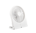 REALITY TAFELVENTILATOR BREEZY OPLAADBAAR WIT 23 CM