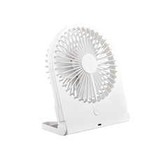 REALITY TAFELVENTILATOR BREEZY OPLAADBAAR WIT 23 CM