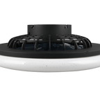 REALITY PLAFONDVENTILATOR STRALSUND LED MAT ZWART 49 CM