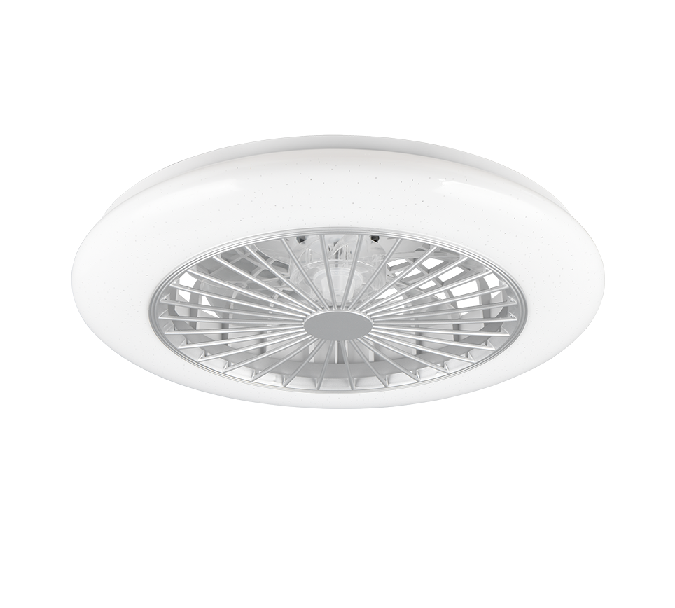 REALITY PLAFONDVENTILATOR STRALSUND LED TITAAN 49 CM