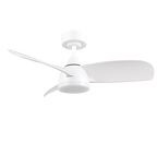 REALITY PLAFONDVENTILATOR HELSINKI LED MAT WIT 90 CM