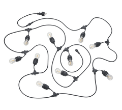 REALITY LICHTSNOER SPOT CHAIN LED MAT ZWART 6,5 M
