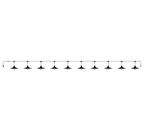 REALITY LICHTSNOER CHAIN LED MAT ZWART 6,5 M