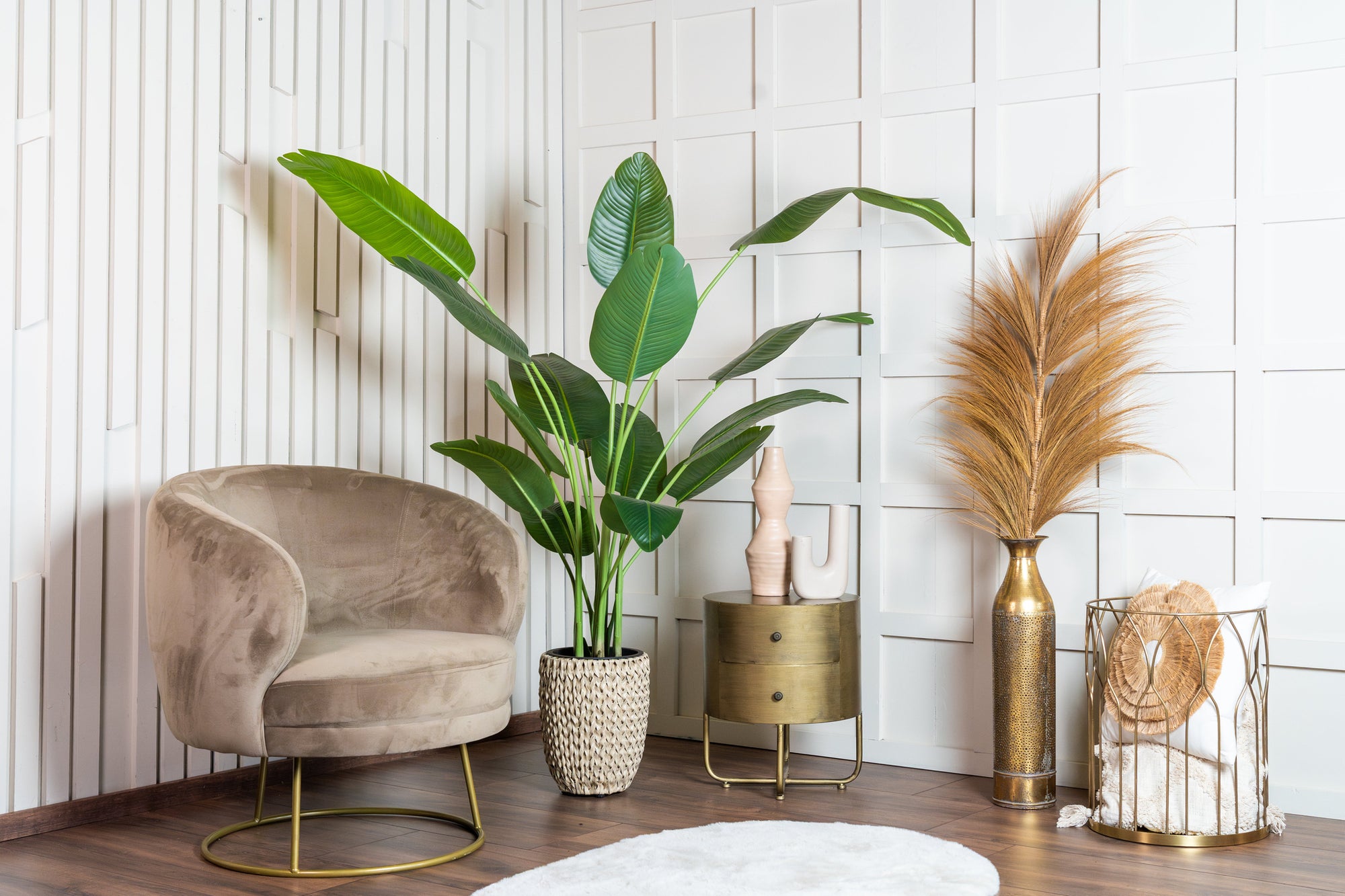 NEVERLEAFS KUNSTPLANT STRELITZIA 200 CM REAL TOUCH