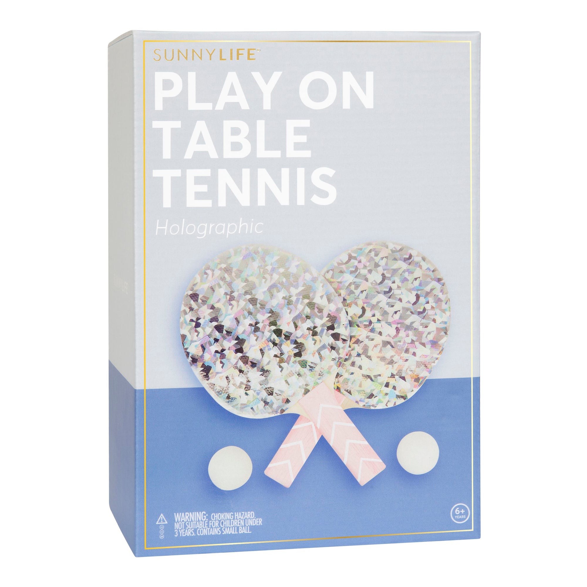 SUNNYLIFE INFLATABLE GAMES TAFELTENNIS SET HOLOGRAPHIC - Tuincentrum Lopik