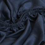 COCO & CICI TENCEL TWILL HOESLAKEN DONKERBLAUW 140 X 200 X 30 CM