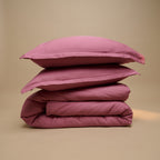 COCO & CICI TENCEL TWILL DEKBEDOVERTREK ROZE + 2 KUSSENSLOPEN 60 X 70 CM