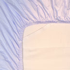 COCO & CICI TENCEL TWILL HOESLAKEN LAVENDELBLAUW 90 X 200 X 30 CM