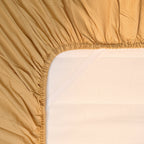 COCO & CICI TENCEL TWILL HOESLAKEN OKERGEEL 140 X 200 X 30 CM