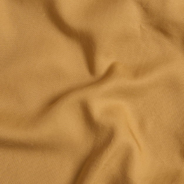 COCO & CICI - TENCEL TWILL DEKBEDOVERTREK OKERGEEL + 2 KUSSENSLOPEN 60X70