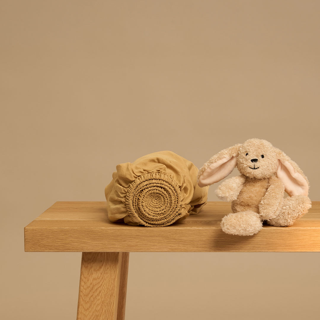 COCO & CICI KIDS HOESLAKEN TENCEL TWILL OKERGEEL