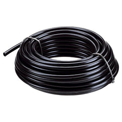 8 MM AANVOERSLANG ZWART PER METER
