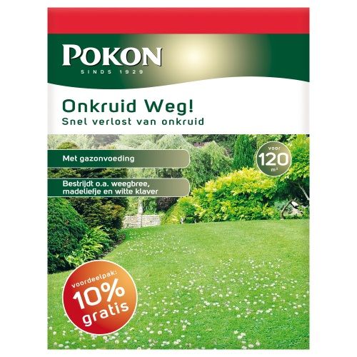  ONKRUID WEG! 2400 GRAM 120M²