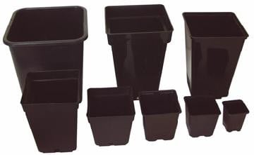 VIERKANTE POT 3.15 LITER 15 X 15 X 20 CM