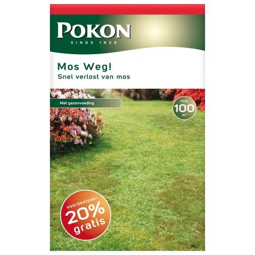 MOS WEG! 3500 GRAM 100M²
