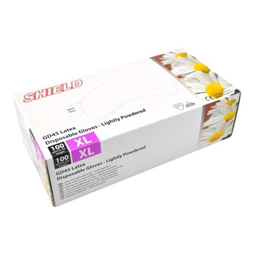 LATEX HANDSCHOENEN MAAT XL (10) 100ST/DOOS