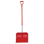 SNEEUWSCHEP 42CM KUNSTSTOF + D-GREEP ALUSTEEL 120CM